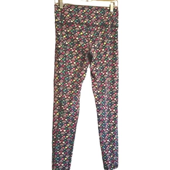 Victoria Secret VSX Sport Knockout Pixel Geo Tights Medium - Picture 2 of 6